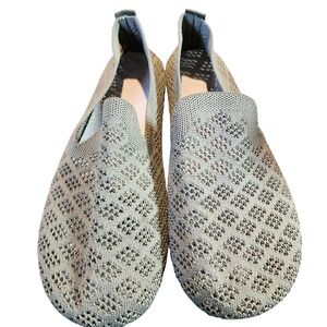 Woven Knit Slip On‎ Casual Comfort Walking Shoes Loafers